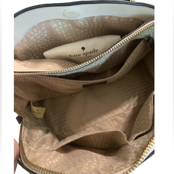 Kate Spade Black & White Satchel - Picture 3 of 10